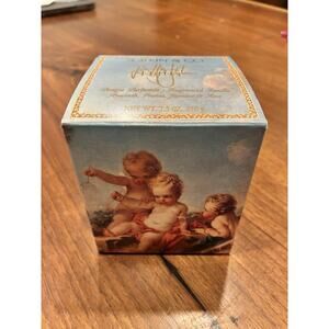 VTG SLATKIN & CO Round ELTON JOHN Candle 7.5 Oz 2006 NOS In Box Rare Red READ